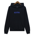 Purple Brand Logo Printed Hoodie
