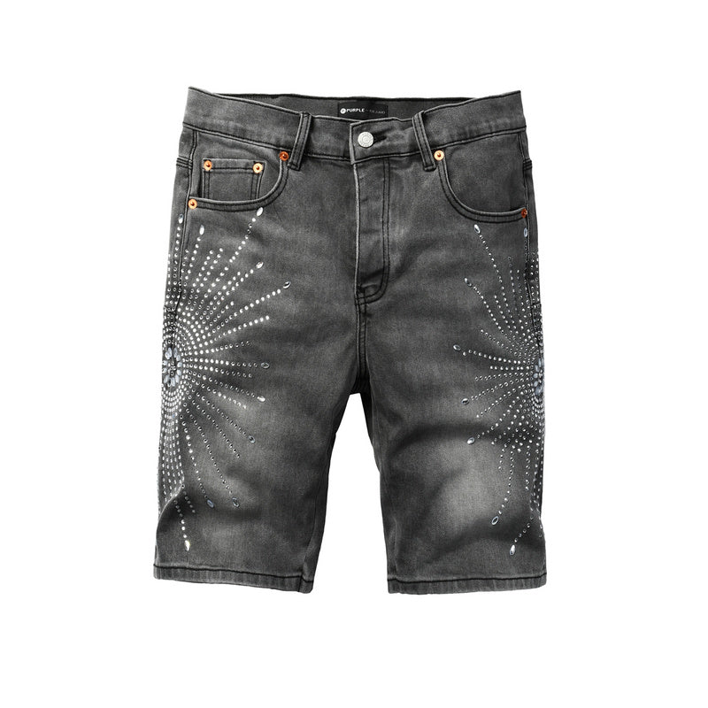 Purple Brand Denim Shorts 5094 | Slim Fit Destroyed Stretch