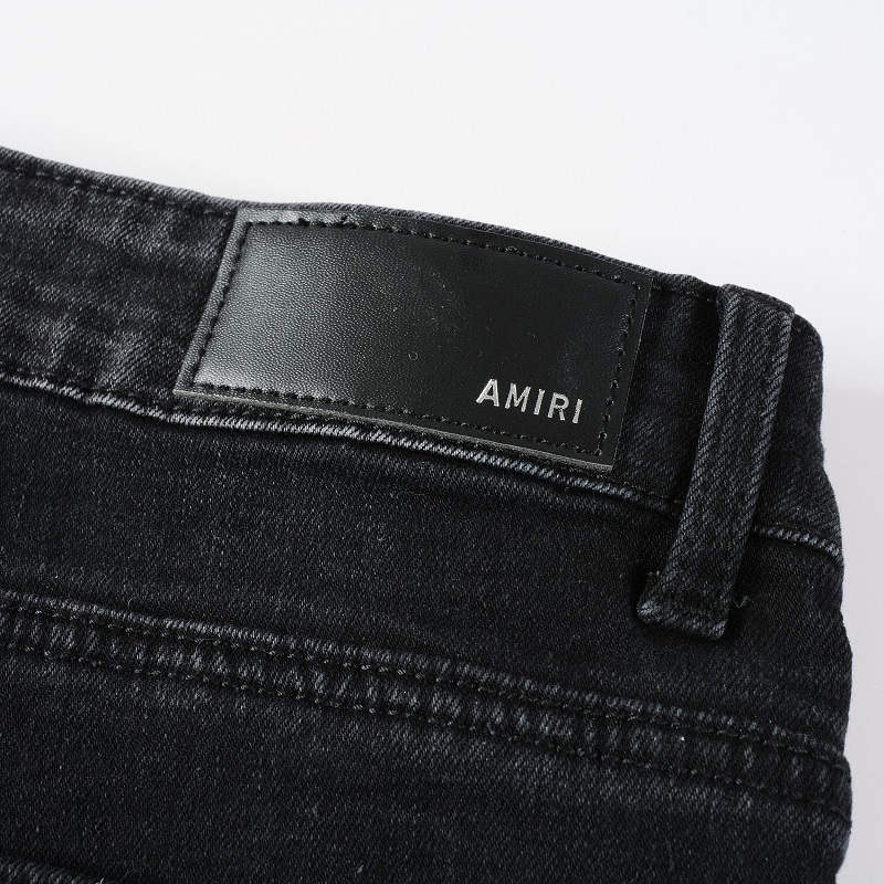 AMIRI Slim Fit Distressed Jeans #8666