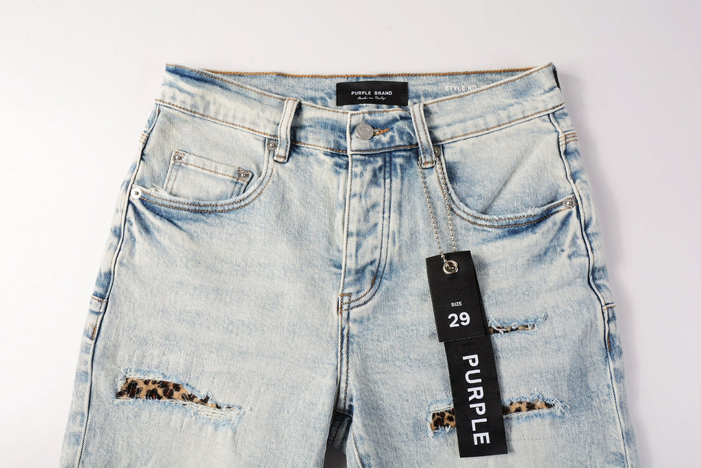 Purple Brand Denim Shorts #5087 – Relaxed Fit Pre-Fall 2024