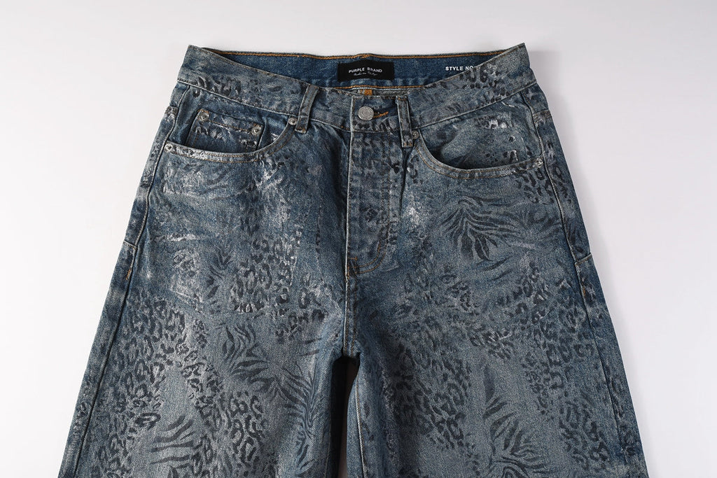 Purple Brand Crystal Diamond Skinny Jeans #PU100